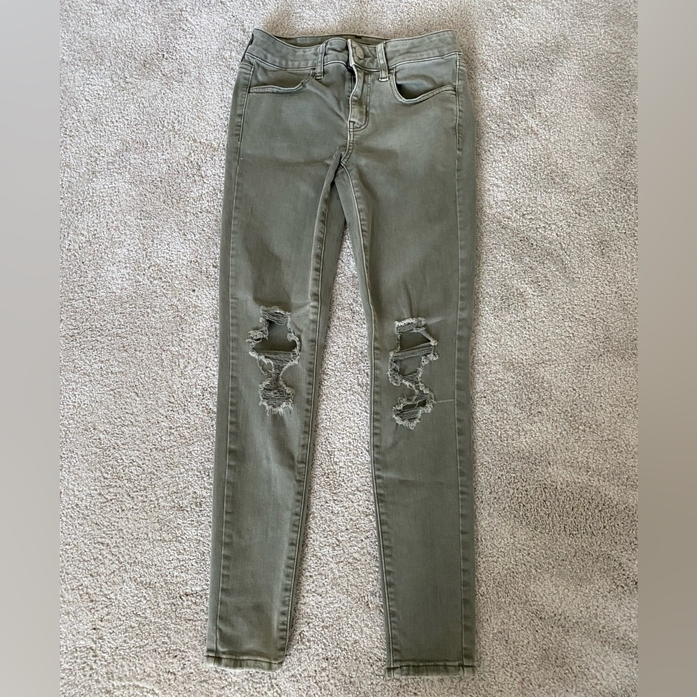 AE next level ripped strength low rise Jegging